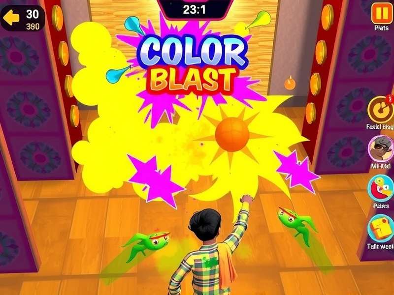 Holi Color Blast Festival Event